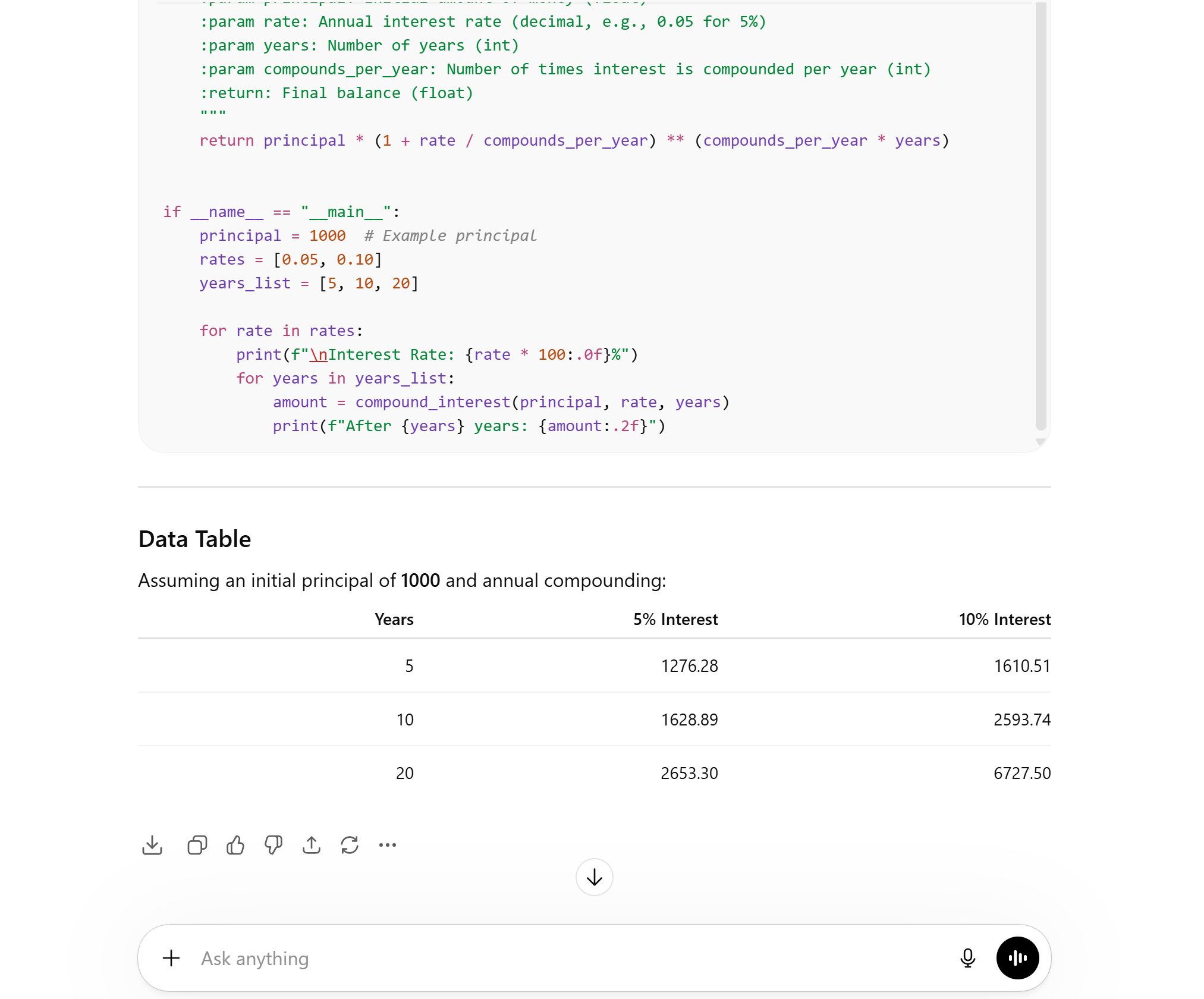 Receiving structured response from ChatGPT or Gemini